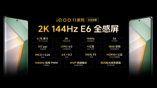 iQOO 11系列问世，OriginOS 原系统加持打造丝滑电竞体验
